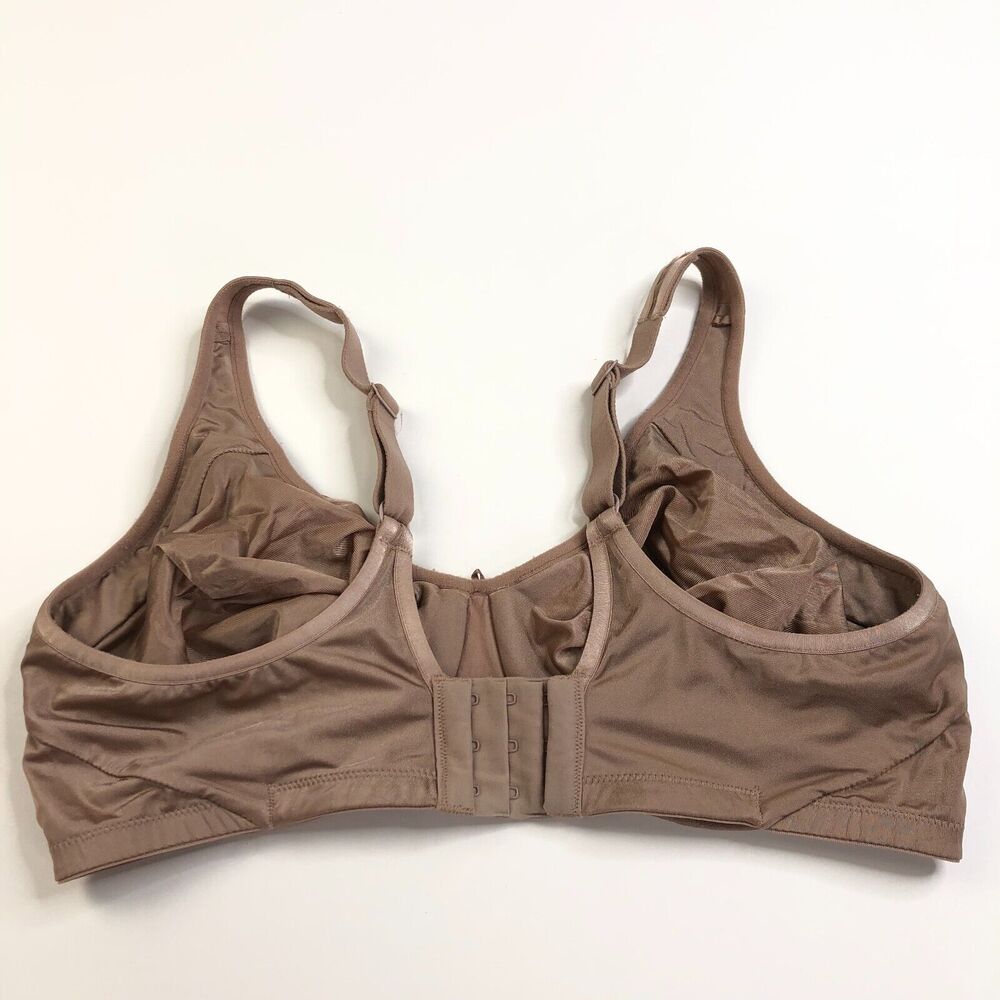 Olga 35079 Comfort by Design Tailored Bra 38DD Underwire Brown - Picture 3 of 6